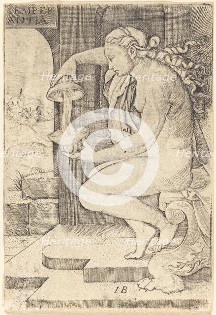 Temperantia (Temperance), c. 1525. Creator: Master I. B..