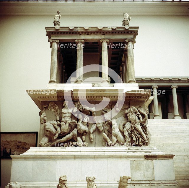 Detail of the Altar of Zeus from Pergamon, c180-c159 BC. Artist: Unknown