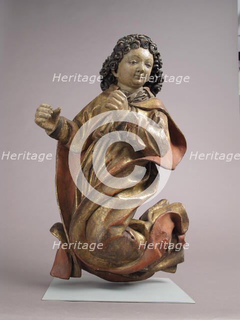 Flying Angel, Austrian, late 15th century. Creator: Unknown.