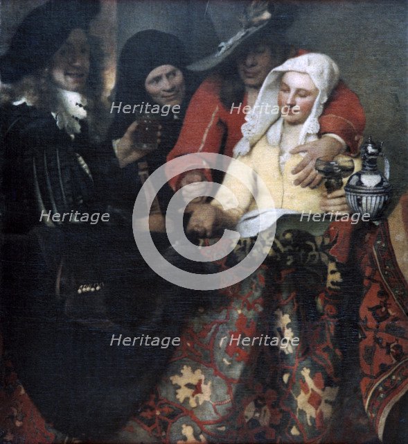 'The Procuress', 1656. Artist: Jan Vermeer