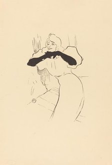 Yvette Guilbert: Linger, Longer, Loo. Creator: Henri de Toulouse-Lautrec.