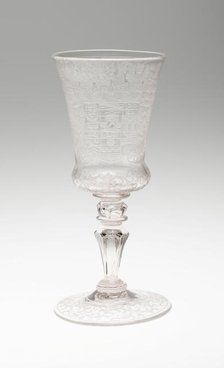 Goblet, Saxony, c. 1735. Creator: Unknown.