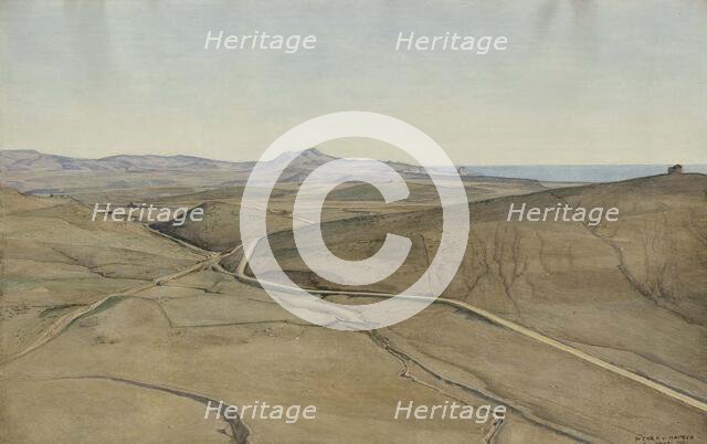 Landscape from Sicily, 1901. Creator: Werner von Hausen.