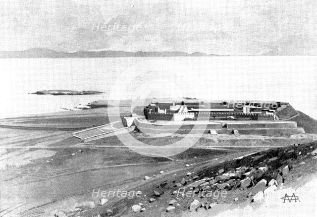 The Chinese Crisis: interior of Talien-Wan Fort, 1898. Creator: Unknown.