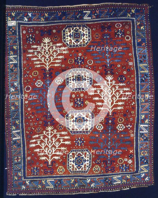 Garden rug, Kazakhstan, 1890. Creator: Unknown.