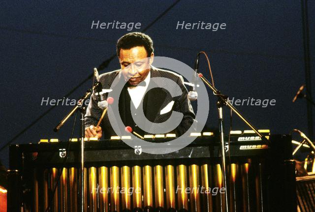 Lionel Hampton, Knebworth Jazz Festival, Knebworth, Herts, July 1982. Creator: Brian O'Connor.