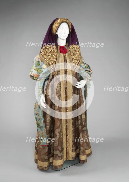 Ensemble, Russian, late 18th-19th century. Creator: Unknown.