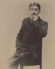 Marcel Proust, 1895. Creator: Wegener, Otto (1849-1924).