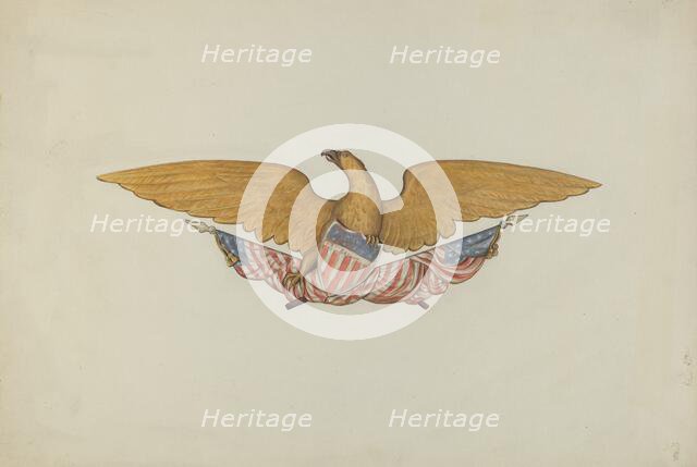 Eagle Stern Piece, c. 1938. Creator: Betty Fuerst.