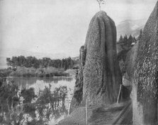 'Pillars of Hercules, Columbia River', c1897. Creator: Unknown.