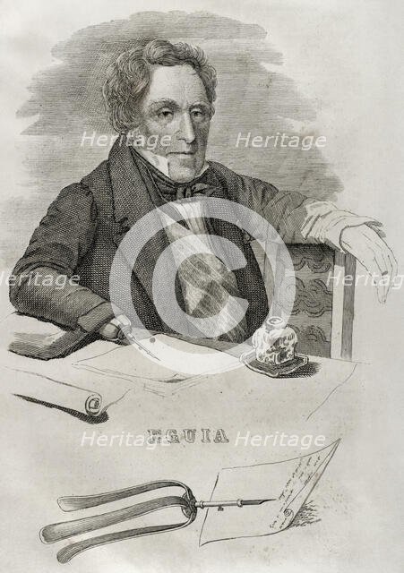 Nazario Eguía (Nazario de Eguía y Sáenz de Buruaga (1777-1865), Count of Casa Eguía, 1842.  Creator: Unknown.