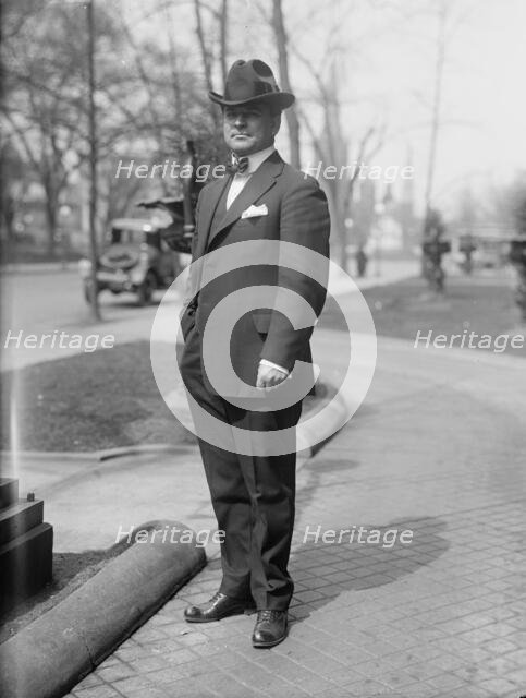 Major Victor M. Locke, 'Chief of The Choctaw', 1916. Creator: Harris & Ewing.