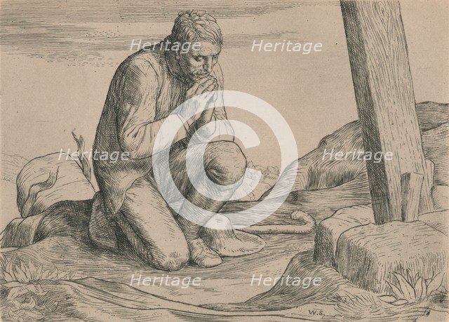 'Christian Loses His Burden', c1916. Artist: William Strang.