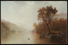 Lake George, 1860. Creator: John Frederick Kensett.
