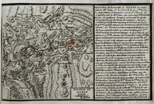 Seven Years War (1756-1763): Third Silesian War - Battle of Maxen (November 20 and 21, 1759).  Creator: Jean de Beaurain.