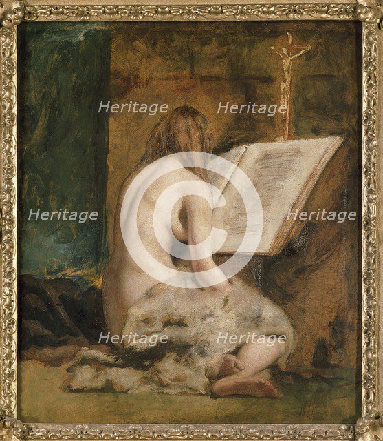 The penitent Magdalen, 1835. Artist: William Etty.