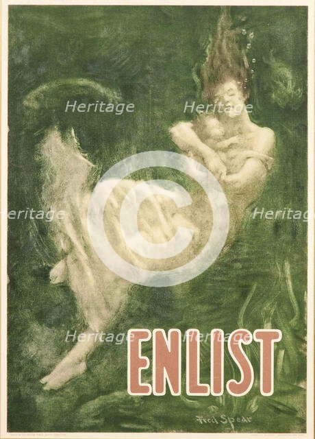 Enlist, 1915. Creator: Spear; Fred (active ca 1915).