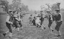 'Ancient Forms of the Dance Still Maintained in England - The Horn Dance', c1935. Artist: Unknown.