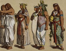 First wives of the pharaoh, Egypt.  Creator: Unknown.