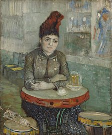 In the café. Agostina Segatori in Le tambourin, 1887-1888. Artist: Gogh, Vincent, van (1853-1890)