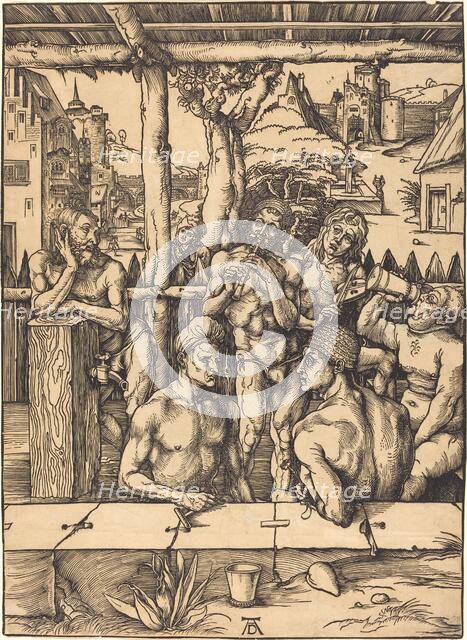 Bath House, c. 1496/1497. Creator: Albrecht Durer.