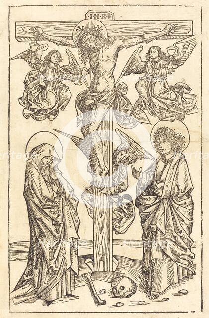 Christ on the Cross with Angels, 1490/1500. Creator: Unknown.