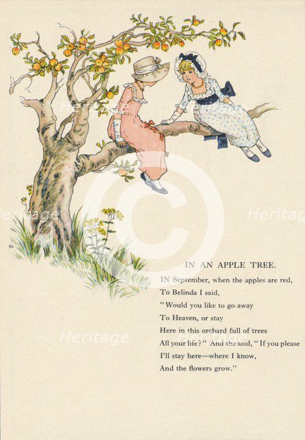 'Kate Greenaway's Marigold Garden', 1885, (1946). Creator: Catherine Greenaway.