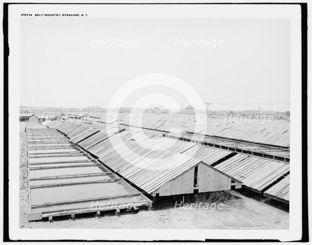 Salt industry, Syracuse, N.Y., (1905?). Creator: Unknown.