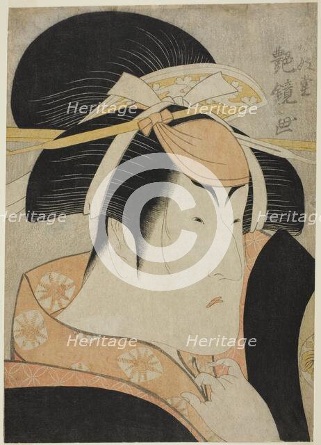 Nakayama Tomisaburo, c. 1800. Creator: Enkyo.