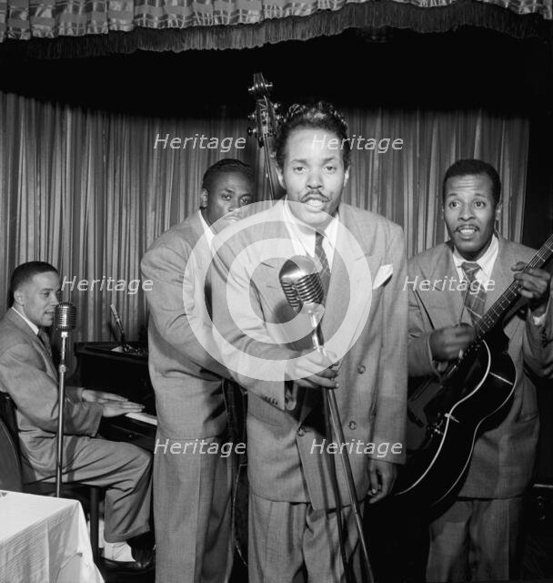 Portrait of Babs Gonzales, New York, N.Y., 1946. Creator: William Paul Gottlieb.