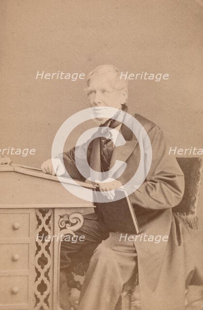 [Robert Graves], 1860s. Creator: John & Charles Watkins.