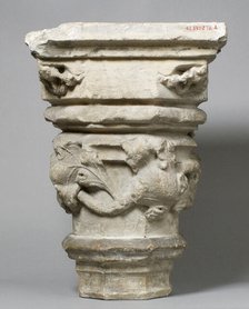 Capital, French, 15th century. Creator: Unknown.