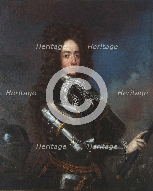 Portrait of Prince Jakub Ludwik Sobieski (1667-1737), 1690s. Artist: Gascar, Henri (1635-1701)