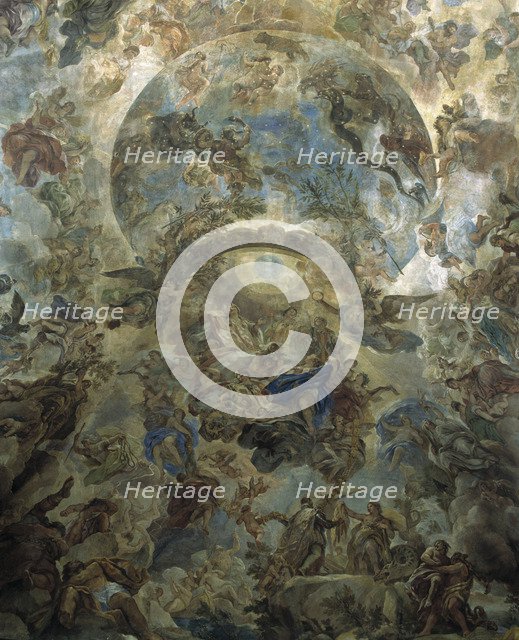 Frescoes in the vault of the Cason del Buen Retiro, by Luca Giordano.