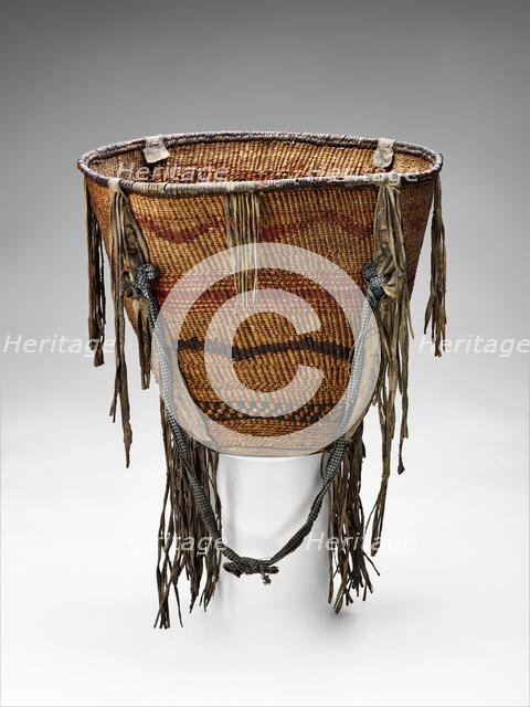 Burden basket, 1880-1910. Creator: Unknown.