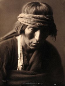 A Navajo medicine man, 1904. Creator: Edward Sheriff Curtis.