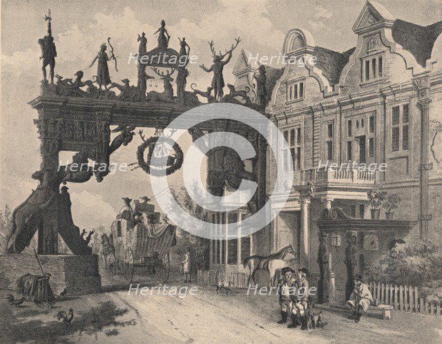 The White Hart Inn, Scole, Norfolk, 1915. Artist: Unknown.