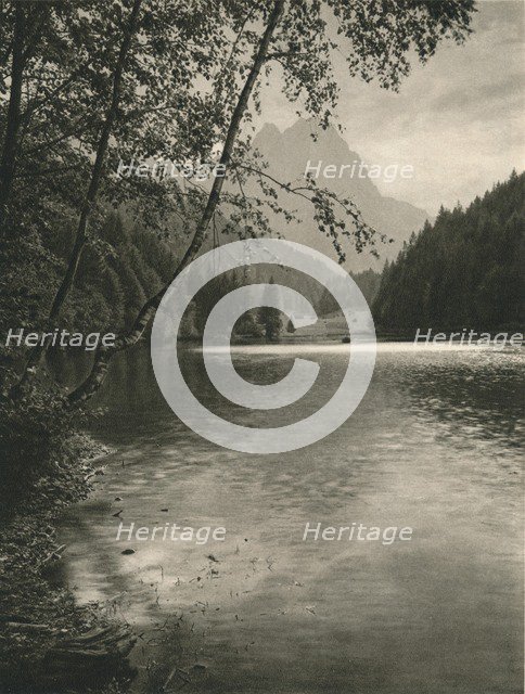 'Riessersee, Waxenstein', 1931. Artist: Kurt Hielscher.