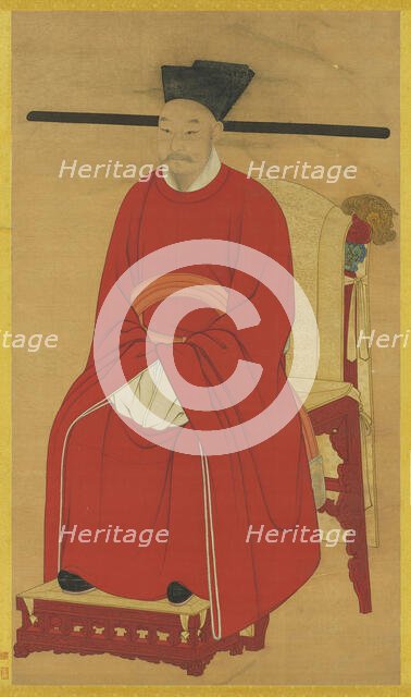 Portrait of the Emperor Guangzong of Song (1147-1200). Creator: Chinese Master.