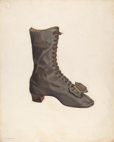 Woman's Shoe, c. 1940. Creator: Daniel Marshack.
