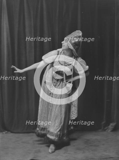 Unidentified woman, possibly Miss Beatrice Wood, (1916?). Creator: Arnold Genthe.