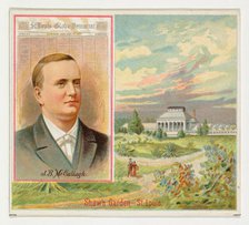 J. B. McCullagh, St. Louis Globe-Democrat, from the American Editors series (N35) for Alle..., 1887. Creator: Allen & Ginter.