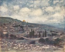 'Mount of Olives', 1903. Artist: Mortimer L Menpes.