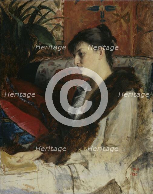 The Artist's Sister-in-law, 1881. Creator: Maria Konstantinowka Bashkirtseff.