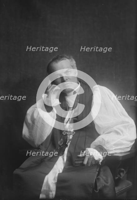 Nichols, Bishop, portrait photograph, 1907 July 16. Creator: Arnold Genthe.