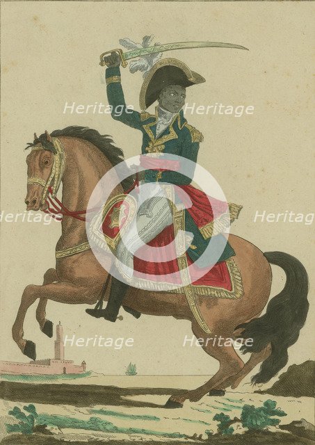 François-Dominique Toussaint Louverture (1743-1803), c.1800. Creator: Anonymous.