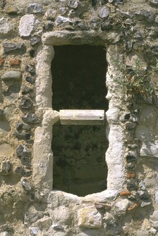 Detail of window, St Augustine's Abbey, Canterbury, Kent, 1996. Artist: J Bailey