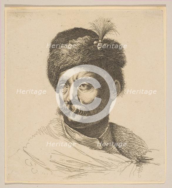 Bust of a Pole, after 1641. Creator: Peregrine Lovell.