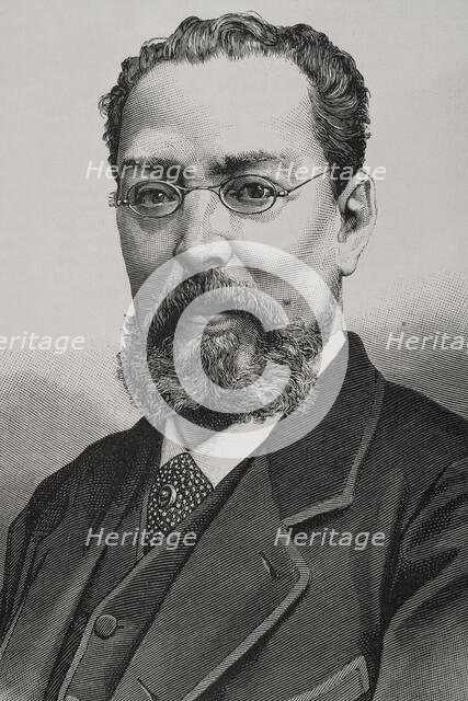 Manuel Tamayo y Baus (1829-1898), Spanish dramatist, 1898. Creator: Unknown.
