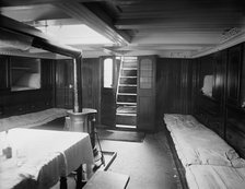 Ambrose Snow, Cabin of pilot boat no. 2, between 1900 and 1905. Creator: Unknown.